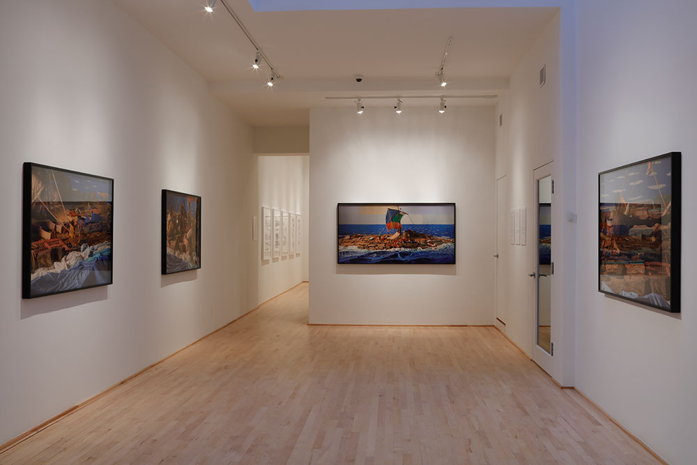 View of the show