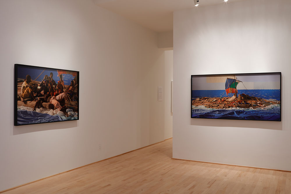 View of the show