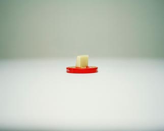 Cheese on a Red Lid